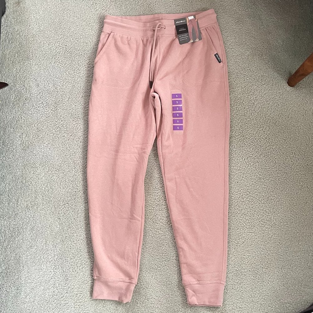 Eddie Bauer NWT Fleece Joggers Small
